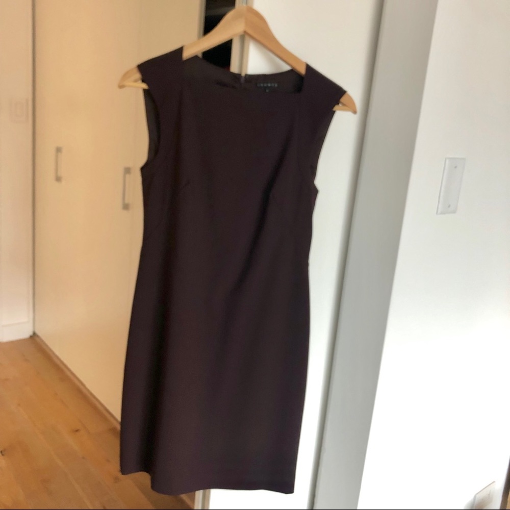 Theory chocolate dress
